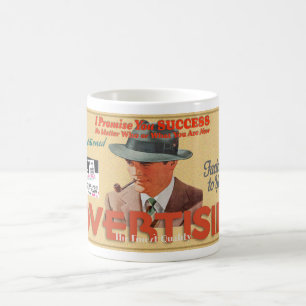RETRO ADVERTISING COFFEE MUG