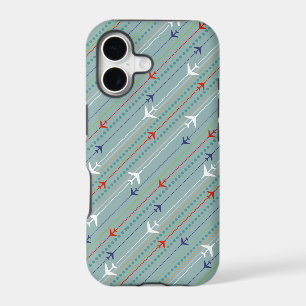Retro Aeroplane Pattern iPhone 5/5s Case
