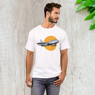 Retro Aeroplane Vintage Jet Travel Art Design  T-Shirt