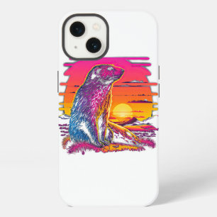 Retro Aesthetic Groundhog 45 iPhone 13 Case