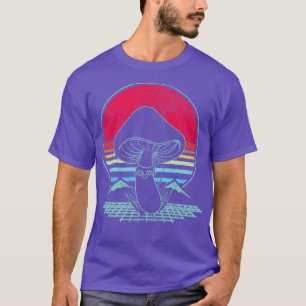 Retro Aesthetic Mushroom Hunter Gift T-Shirt