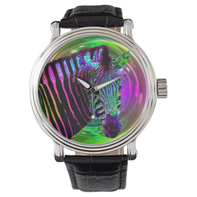 Retro Africa 3 Watch & Numeral Options (Front)