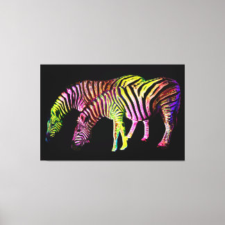 Retro Africa 4 Wrapped Canvas