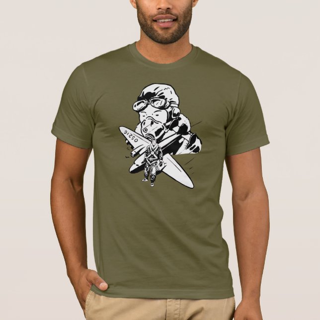 Retro Airman T-Shirt (Front)