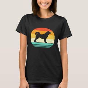 Retro Akita Inu Shirt Dog Mom Dad Vintage Akita