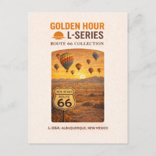 Retro Albuquerque New Mexico Route 66 Landmark Art Holiday Postcard