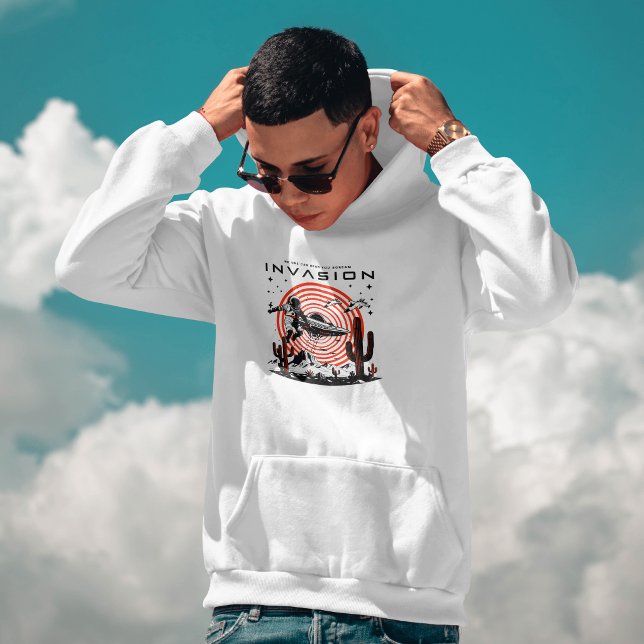 Retro Alien Invasion Hoodie (Creator Uploaded)