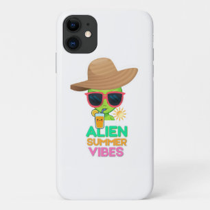 Retro Alien Summer Beach Vibes Case-Mate iPhone Case