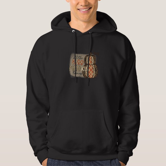 Retro All The Plaid Pumpkin Fall Autumn Family Tha Hoodie (Front)