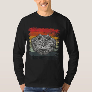 Retro Alligator Reptile Gator Crocodile T-Shirt
