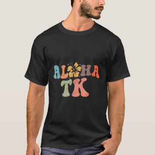Retro Aloha Tk Teacher Life Summer Vacation Beach T-Shirt