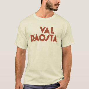 Retro Alpine Cool: Val d'Aosta Vintage Ski Tee