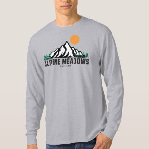 Retro Alpine Meadows Ski T-Shirt