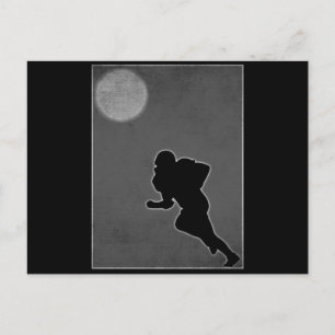 Retro American football design Postcard