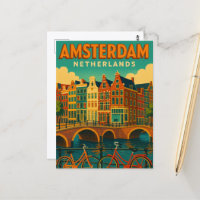 Retro Amsterdam Netherlands