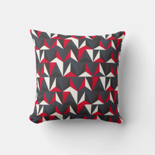 Retro and Vintage style with geometric shape,  ill Cushion