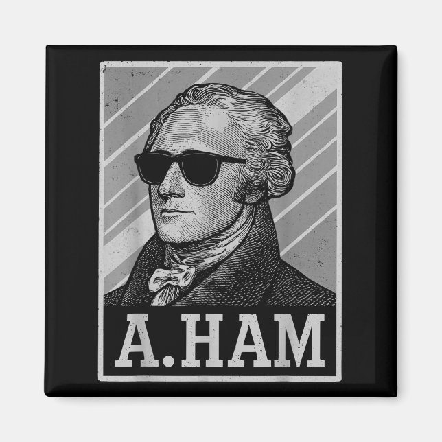 Retro Ander Hamilton Tee Funny Saying Men Women Ki Magnet (Front)