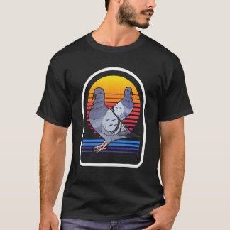 Retro Animal Bird Pigeon Breeder Pigeon T-Shirt