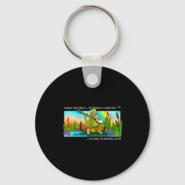 Retro Animal Funny Quote The Lovers The Dreamer An Key Ring (Front)