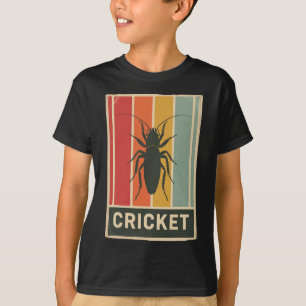 Retro Animal Insect Lovers Vintage Cricket T-Shirt