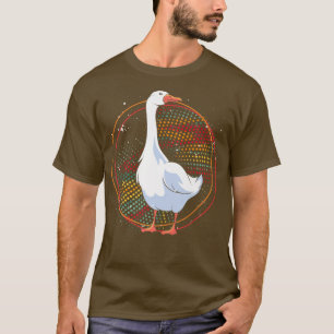 Retro Animal Lover Farmer Farm Bird Goose T-Shirt