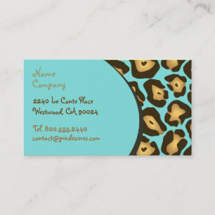 Retro Animal pattern profile cards