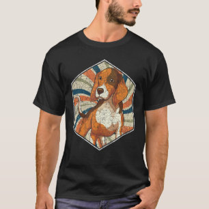 Retro Animal  Pet Owner Dog  Beagle 1 T-Shirt