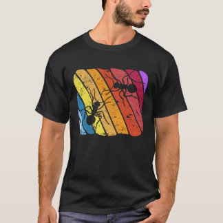 Retro Ant Insect Lover Entomology Future Entomolog T-Shirt