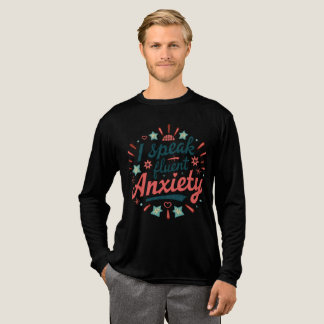 Retro Anxiety Shirt I Speak Fluent Anxiety