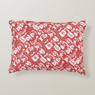Retro Any Colour Telephone Pattern Decorative Cushion