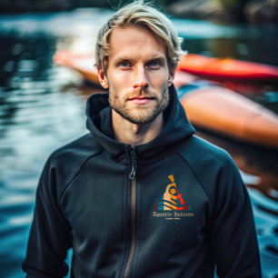 Retro Apostle Islands Kayaking Hoodie