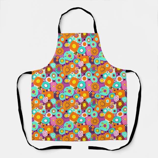 Retro Apron – Cook in Style & Comfort (Front)