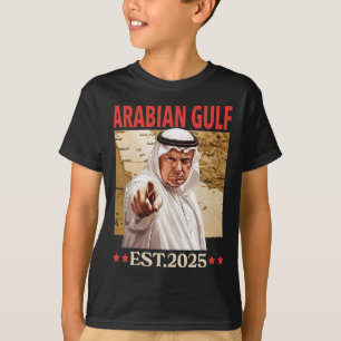 Retro Arabian Gulf Gulf Of Arabia Persian Gulf Fun T-Shirt