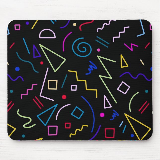 Retro Arcade Carpet Non Slip Mousepad #1-1 (Front)
