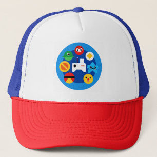 Retro Arcade Fun Trucker Hat