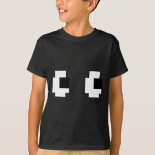 Retro Arcade Game Ghost Eyes 80s Halloween Group C T-Shirt
