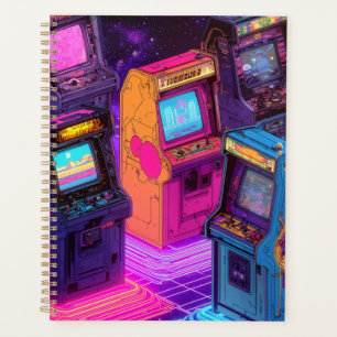 Retro Arcade Machines Planner