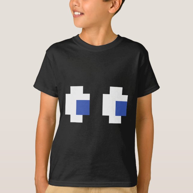 Retro Arcade Video Game Ghost 2  T-Shirt (Front)