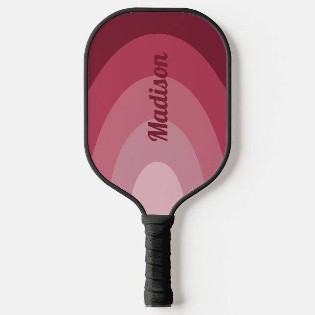 Retro Arch Personalised Pickleball Paddle (Front)