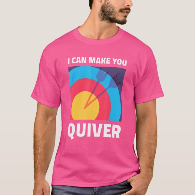Retro Archery   Archer  Crossbow Arrow Present T-Shirt (Front)