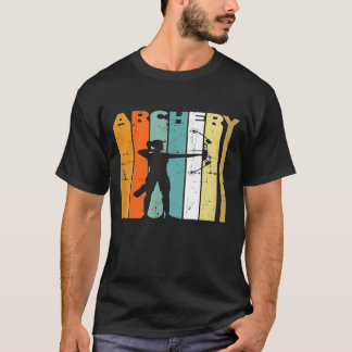 Retro Archery Vintage Archery Costume Archer Arch T-Shirt