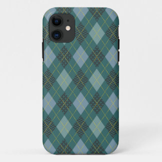 Retro Argyle Trendy Multi iPhone 11 Case