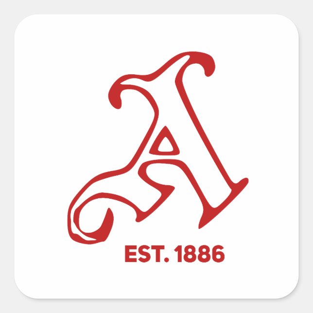 Retro Arsenal  Square Sticker (Front)