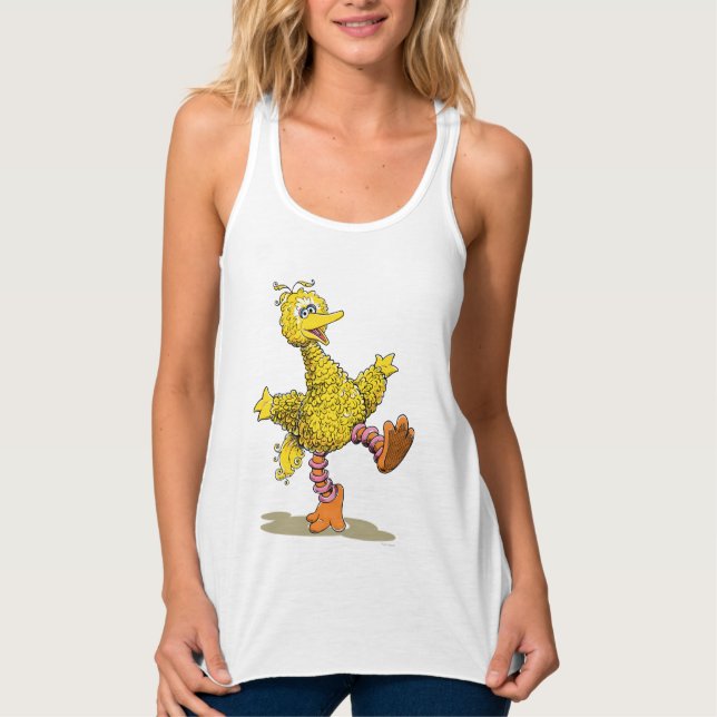 Retro Art Big Bird Singlet (Front)
