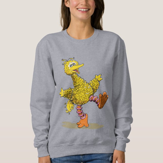 Retro Art Big Bird Sweatshirt (Front)