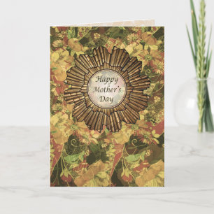 Retro / Art Deco Happy Mothers Day Card