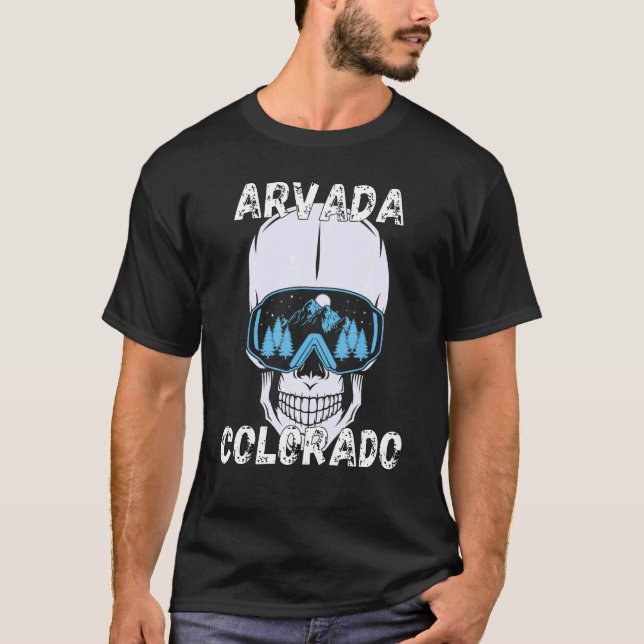 Retro Arvada Colorado Apparel T-Shirt (Front)