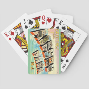  Retro Asbury Park NJ Playing Cards