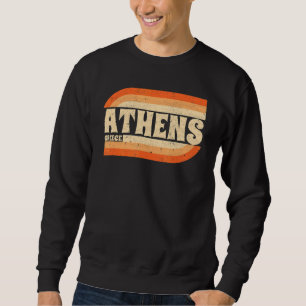 Retro Athens Greece Sweatshirt