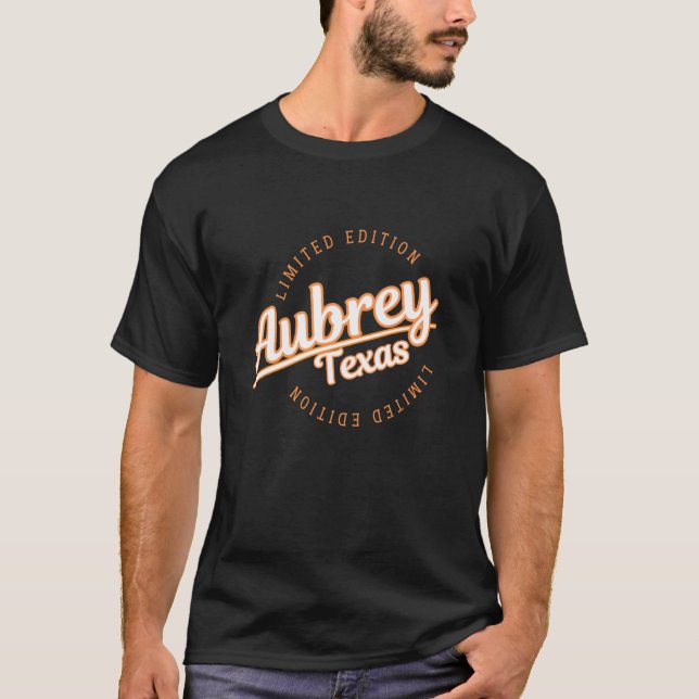 Retro Athletic Aubrey TX Apparel T-Shirt (Front)